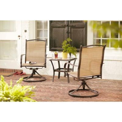 Hampton Bay Altamira Diamond 3 Piece Patio Bistro Set Auction Bidrl Com Online Auction Marketplace