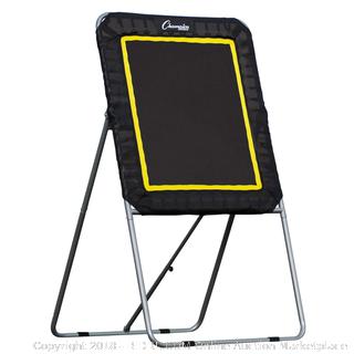 Champion Sports Deluxe Lacrosse Rebound Targets: Ball Return Bounce Back Net Set for Professional, College and Grade School Training, and Drills - Practice Offense, Passing Skills, and Shooting Accuracy (Retail $169.00)