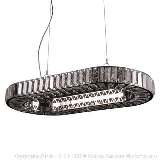 PLC Lighting 90048PC 12 Light Marquee Collection Ceiling Pendant Fixture (Retail $375.00)