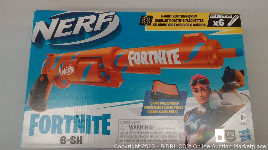 Lança Dardos Nerf Fortnite 6 SH - Hasbro