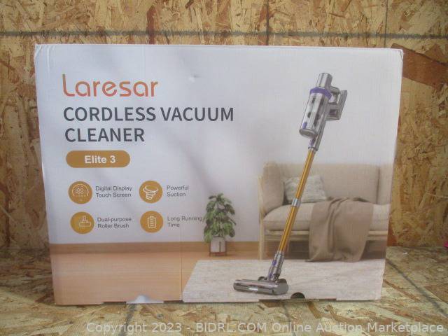Laresar - Elite 3 Cordless Vacuum Cleaner (Powers On) ($130 Retail