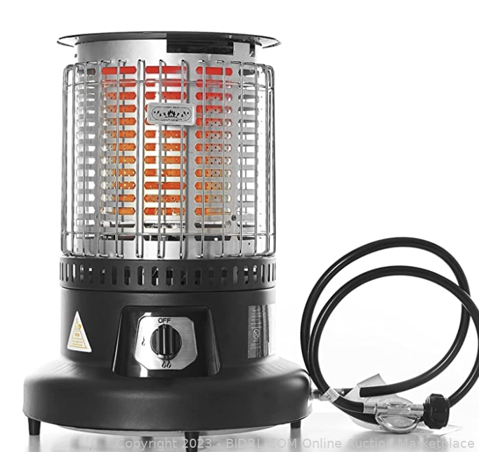 Campy Gear 2 in 1 Outdoor Propane Heater u0026 Stove - Model - CG8000D -  18000BTU Camping Gas Stove Camp Tent Heater for Ice Fishing Backpacking  Hiking Hunting Survival Emergency (Retail $95)(LT)