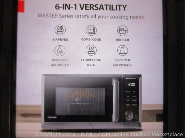 TOSHIBA 6-in-1 Inverter Microwave Oven with Air Fryer, MASTER