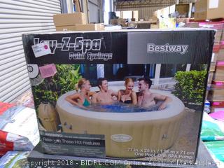 Lay-Z-Spa Palm Springs - One Pool, One SPA Pump, One Chemical Floater Sealed Opened for Picturing