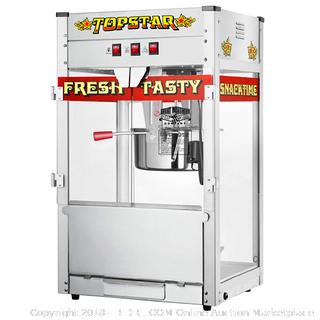 Great Northern Popcorn 6208 TopStar Twelve OZ Machine Antique Style Popcorn Popper Machine (Retail $256.00)