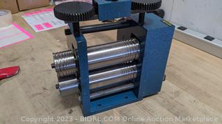 Rolling Mills 3/76mm Jewelry Rolling Mill Machine Gear Ratio 1:2.5 Wire  Roller Mill 0.1