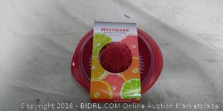 Westmark Germany Manual Citrus Press Juicer with Strainer and Bowl Non-Slip (Online $11)
