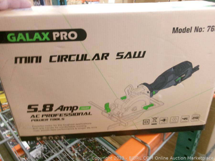 Galax Pro Mini Circular Saw Auction BIDRL.COM Online Auction