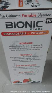 Bionic Blade Portable Blender (Factory Sealed) Auction