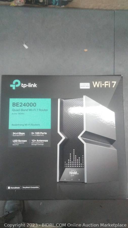 Quad-Band WiFi 7 Routers : WiFi 7 Router