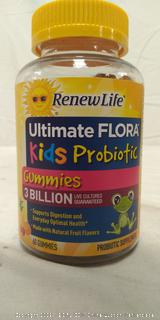 Renew Life - Ultimate Flora Probiotic Gummies - probiotics for kids - 60 chewable gummies (Online $17)