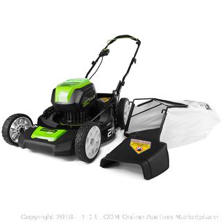 Greenworks PRO 21-Inch 80V Cordless Lawn Mower, Battery Not Included GLM801600 (Retail $263.00)