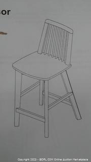 Threshold linden dining discount chair