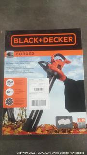 Bid Gallery HI END BLACK DECKER Leaf Blower Leaf Vacuum