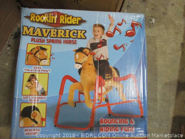 rockin rider maverick spring horse
