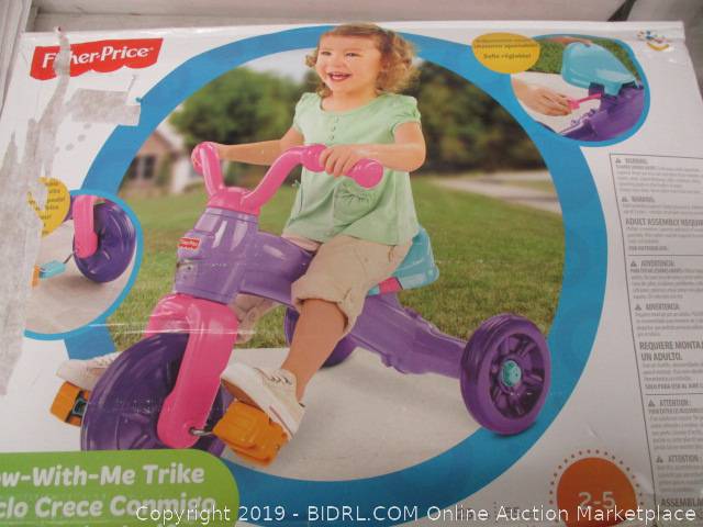 fisher price grow with me trike