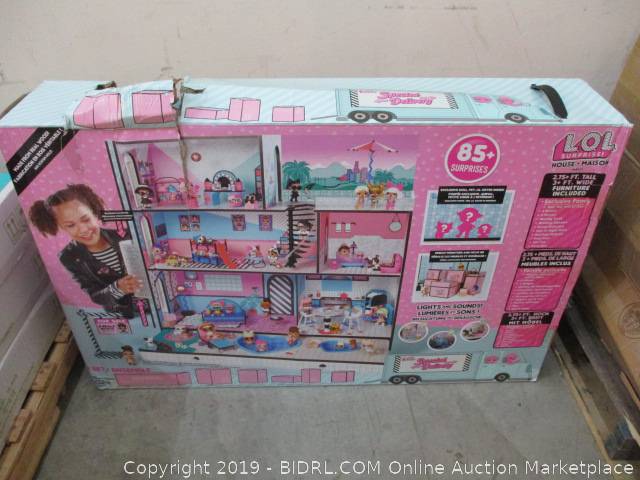 lol doll house box