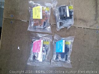 GTS Brand New Compatible Inkjet Replacement Cartridge for Brother Printer MFC-J5330DW, MFC-J6530DW, MFC-J6535DW, MFC-J6930DW (4-Pack)
