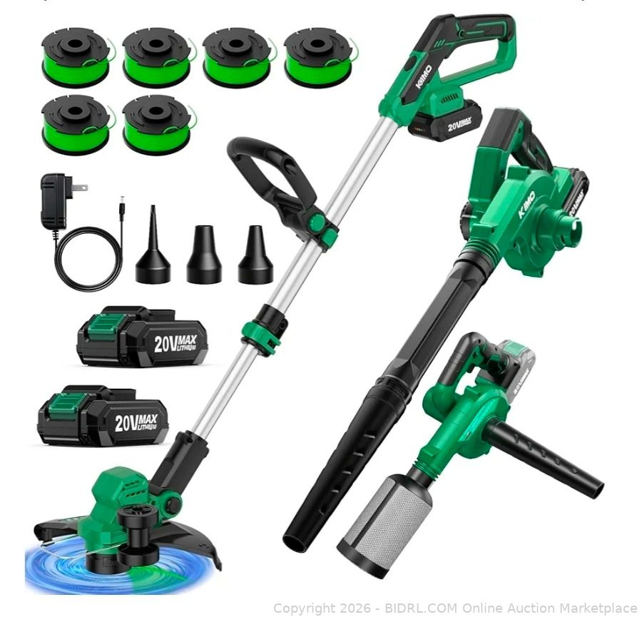 Leaf Blower Vacuum and String Trimmer