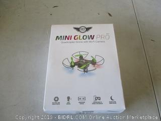 sky rider mini glow pro quadcopter drone