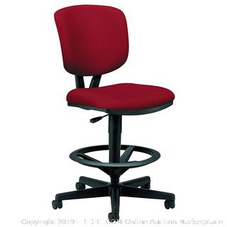 HON Volt Task Stool - Upholstered Adjustable Office Stool, Crimson (factory sealed) online $222)