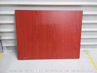 Mayline AMK20LCR Aberdeen Mobile Kit 20" Pedestal Lid and 4 Casters, File Pedestal, sold separately, Cherry Tf