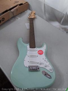 Squier Fender Affinity Stratocaster Electric Guitar - Rosewood Fingerboard, Surf Green (online $199)