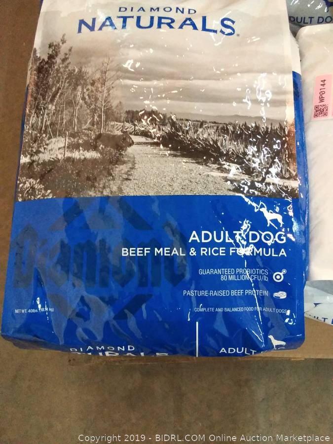 diamond naturals dog food beef and rice