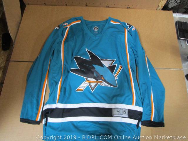 sharks jersey auction