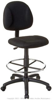 Boss Office Products B1615-BK Ergonomic Works Drafting Chair without Arms in Black (online $72)