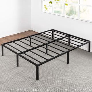 Best Price Mattress Full Bed Frame - 14 Inch Metal Platform Beds w/Heavy Duty Steel Slat Mattress Foundation (No Box Spring Needed), Black (online $79)