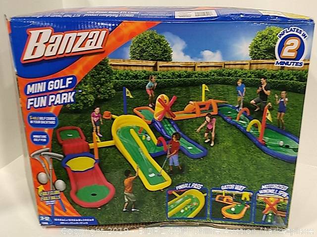 Banzai Inflatable Mini Golf Fun Park Auction | BIDRL.COM Online Auction  Marketplace