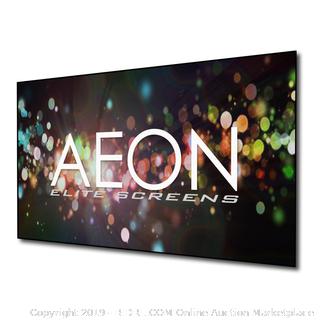 Elite Screens Aeon Series, 100-inch 16:9, 8K / 4K Ultra HD Home Theater Fixed Frame EDGE FREE Borderless Projector Screen,(online $357)
