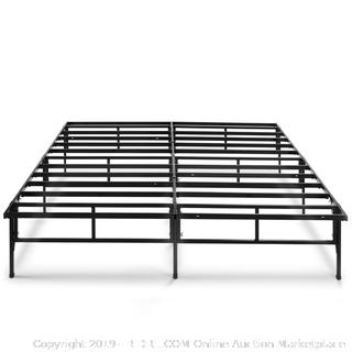 Zinus Dawn 14 Inch Easy To Assemble SmartBase Mattress Foundation / Platform Bed Frame Full Factory sealed