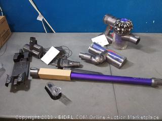 Dyson V6 Animal Cordless Stick Vacuum Cleaner, Purple (previously owned) powers on (online $269)