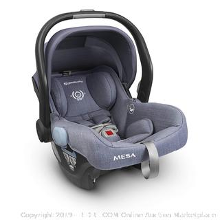 2018 UPPAbaby MESA Infant Car Seat - Henry (Blue Marl) Merino Wool Version/Naturally Fire Retardant(Factory Sealed/Box Damage) COME PREVIEW!!!! (online $349)