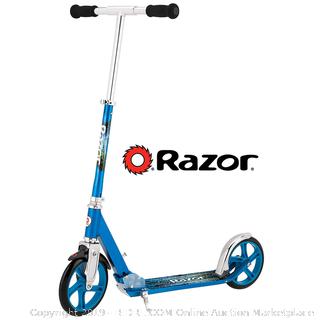 Razor A5 LUX Kick Scooter - Blue(Factory Sealed/Box Damage) COME PREVIEW!!!! (online $84)