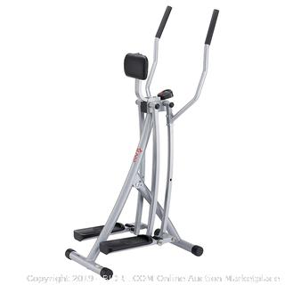 Sunny Health & Fitness SF-E902 Air Walk Trainer Elliptical Machine Glider w/ LCD Monitor, (Factory Sealed) COME PREVIEW!!!! (online $99)
