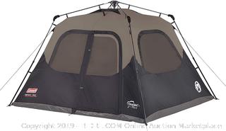 Coleman 6-Person Cabin Tent with Instant Setup Cabin Tent for Camping Sets Up in 60 Seconds (online $135)