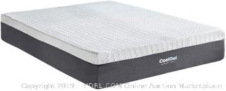 Classic Brands Cool Gel and Ventilated Memory Foam 12-Inch Mattress, Twin XL (Retail $300)
