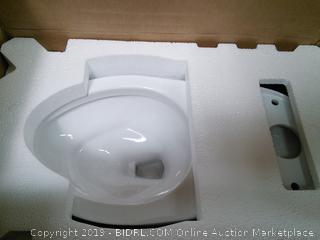 TOTO CST744E#01 Eco Drake Elongated 1.28 GPF Toilet, Cotton White (Bottom Piece of toilet only)