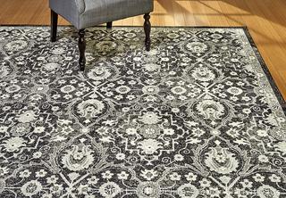 Gertmenian 21386 Oriental Rug V Persian Area Carpet, 8x10 Large, Gray Abstract Tabriz (Retail 228.45$)