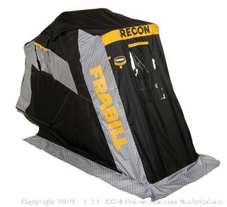 Frabill Recon 100 Flip-Over Shelter with Pad Trunk Seat 5000708 - factory sealed (online $155)