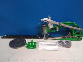 FISTERS Hand Machine Cobbler Shoe Repair Machine Dual Cotton Nylon Line Sewing Machine (online $119)