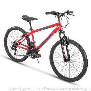 Huffy Bicycle Company Huffy Hardtail Mountain Bike, Summit Ridge 24-26 inch 21-Speed, Lightweight (online $157)