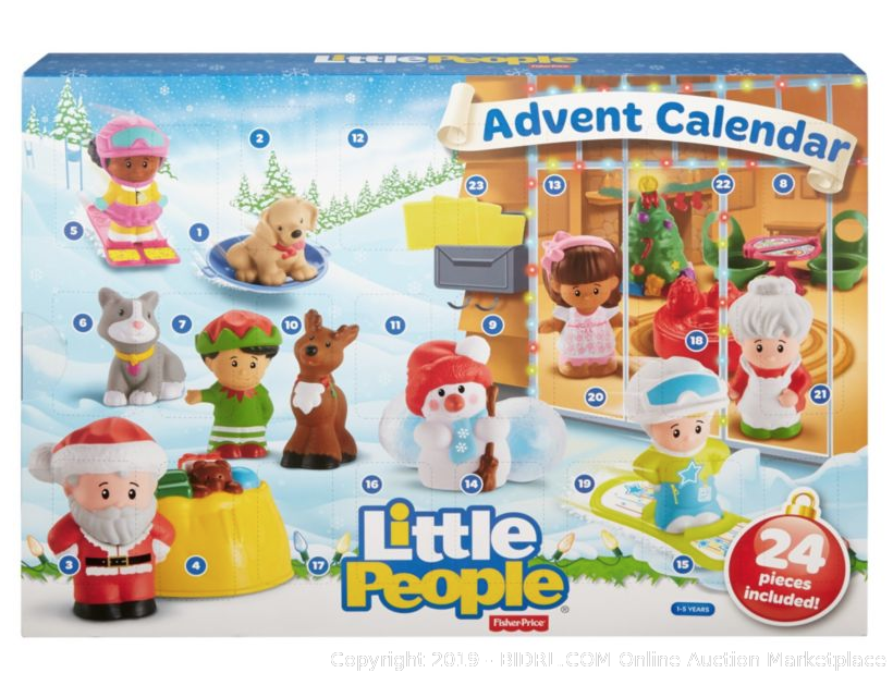 fisher price christmas advent calendar
