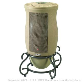 Lasko Designer Series Ceramic Space Heater-Features Oscillation, Remote, and Built-in Timer (online $46) Factory Sealed