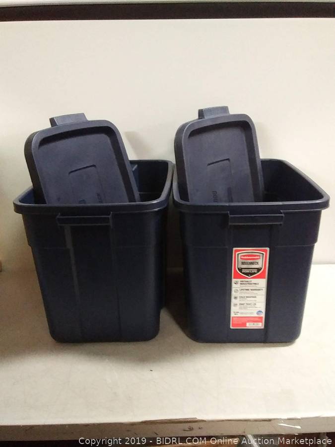 18 gallon tote rubbermaid