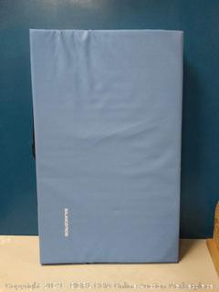 BalanceFrom GoGym All-Purpose 4'x10'x2 Extra Thick High Density Anti-Tear Gymnastics Gym Folding Exercise Aerobics Mats (Blue) online $77