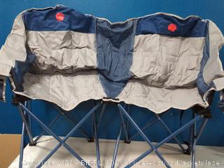 OmniCore Designs MoonPhase Home-Away LoveSeat Heavy Duty Oversized Folding Double Camp Chair Collection (online $79)